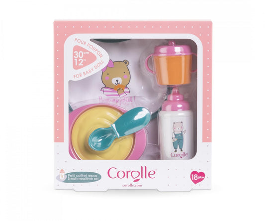 Small Mealtime Set-Pink for 12" dolls
