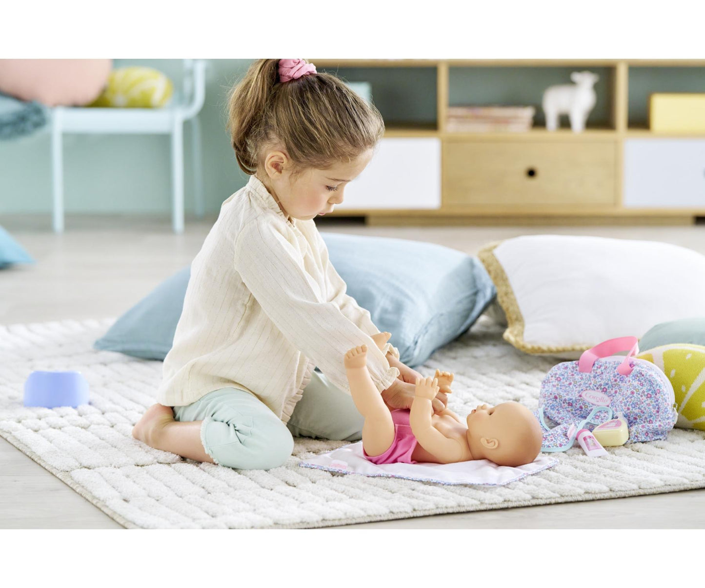 Floral Changing Accessory Set for 12", 14" & 17" Dolls