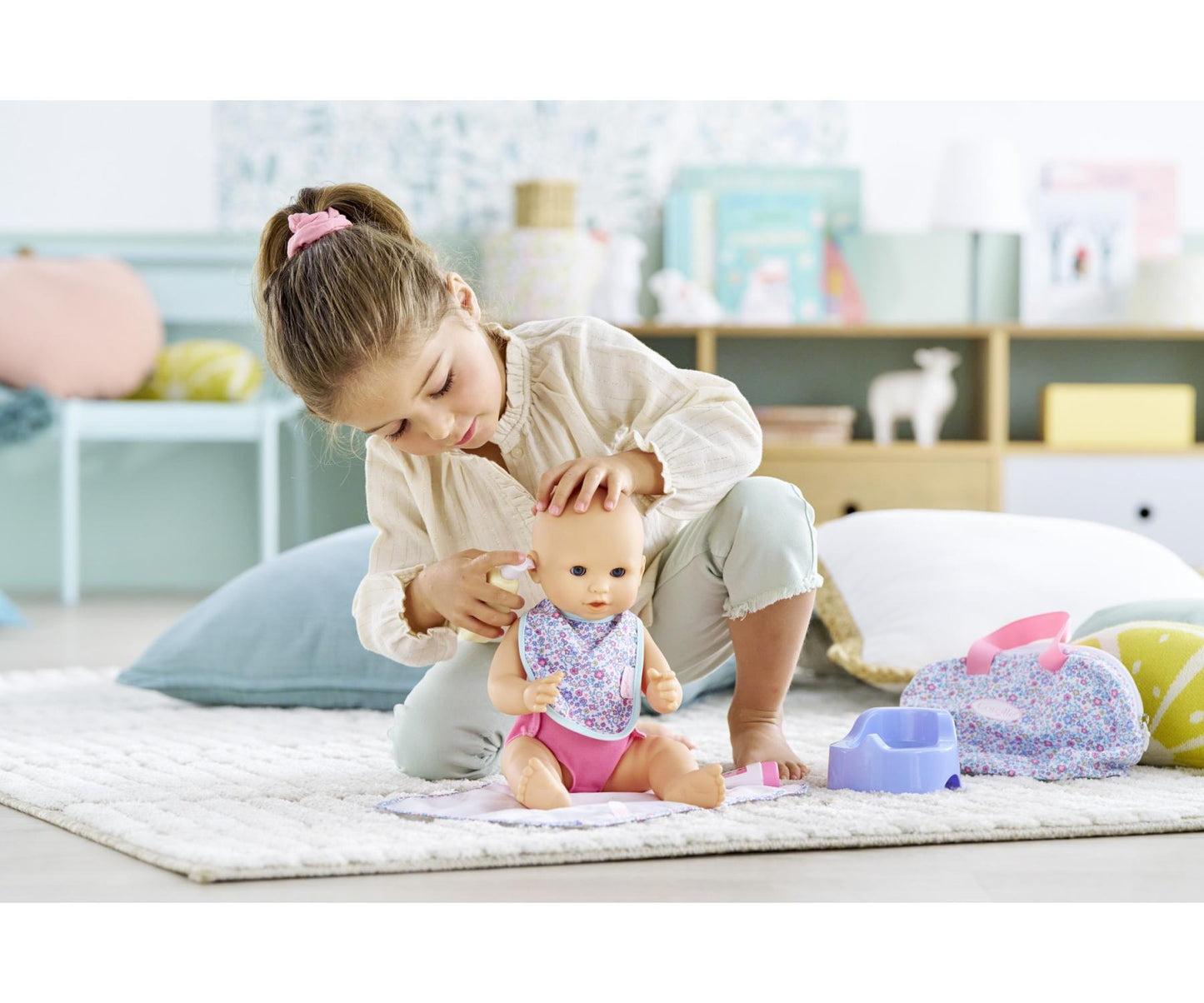 Floral Changing Accessory Set for 12", 14" & 17" Dolls