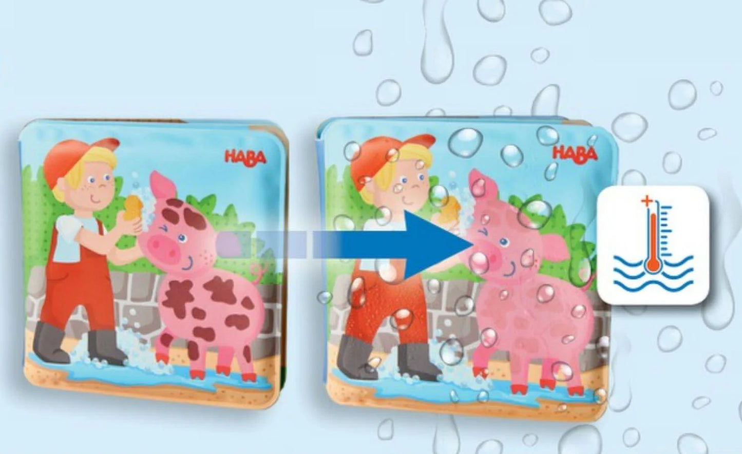 Farm Animal Bath Book