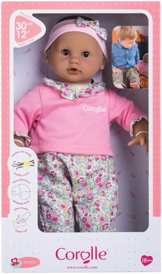 Bébé Calin- Maria 12" Soft Baby Doll