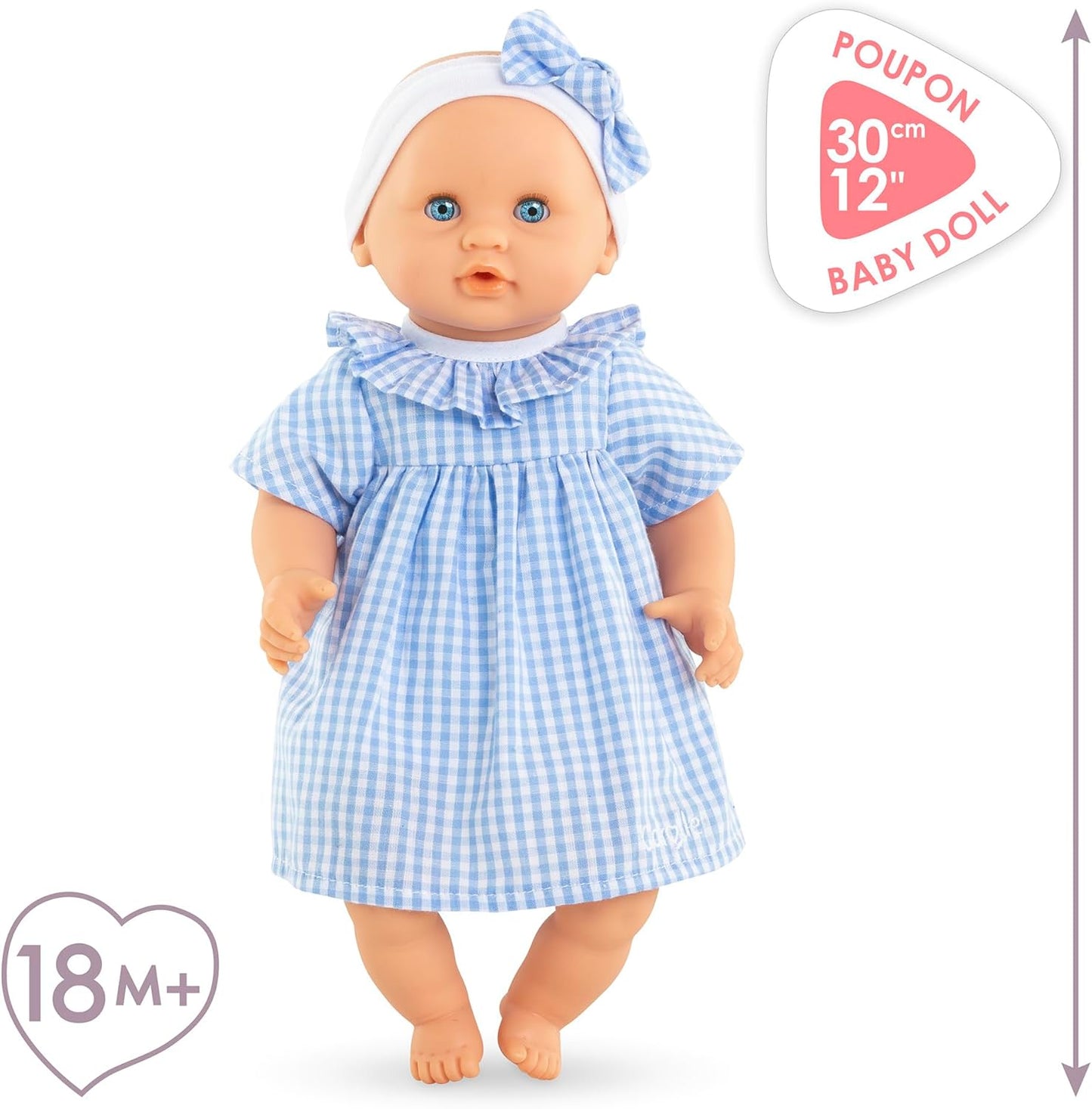 Bébé Calin-Milly 12" Soft Baby Doll