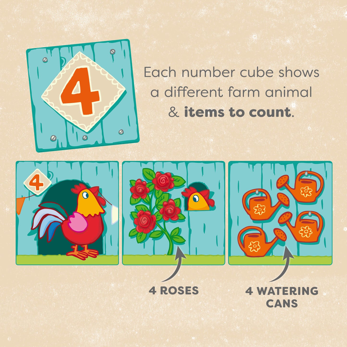 On the Farm Stacking & Nesting Cubes