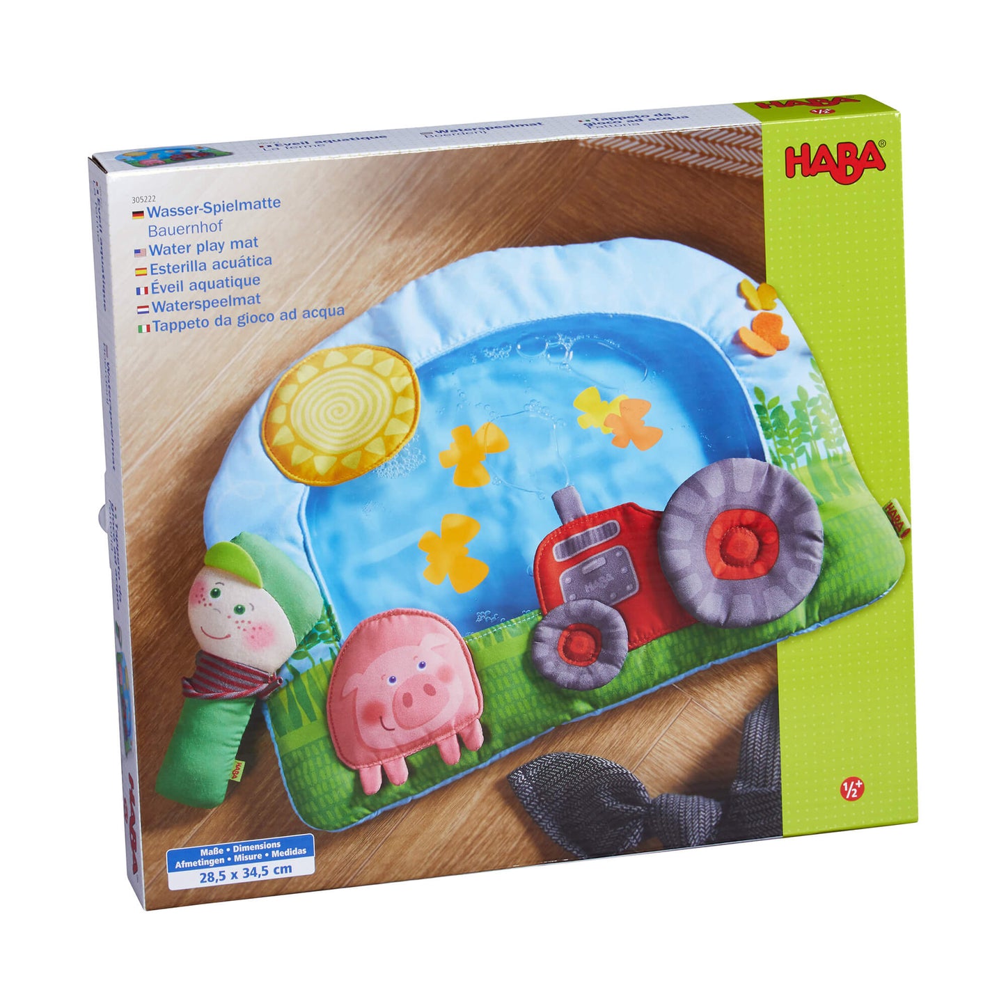 On The Farm Water Playmat Tummy Time Activity