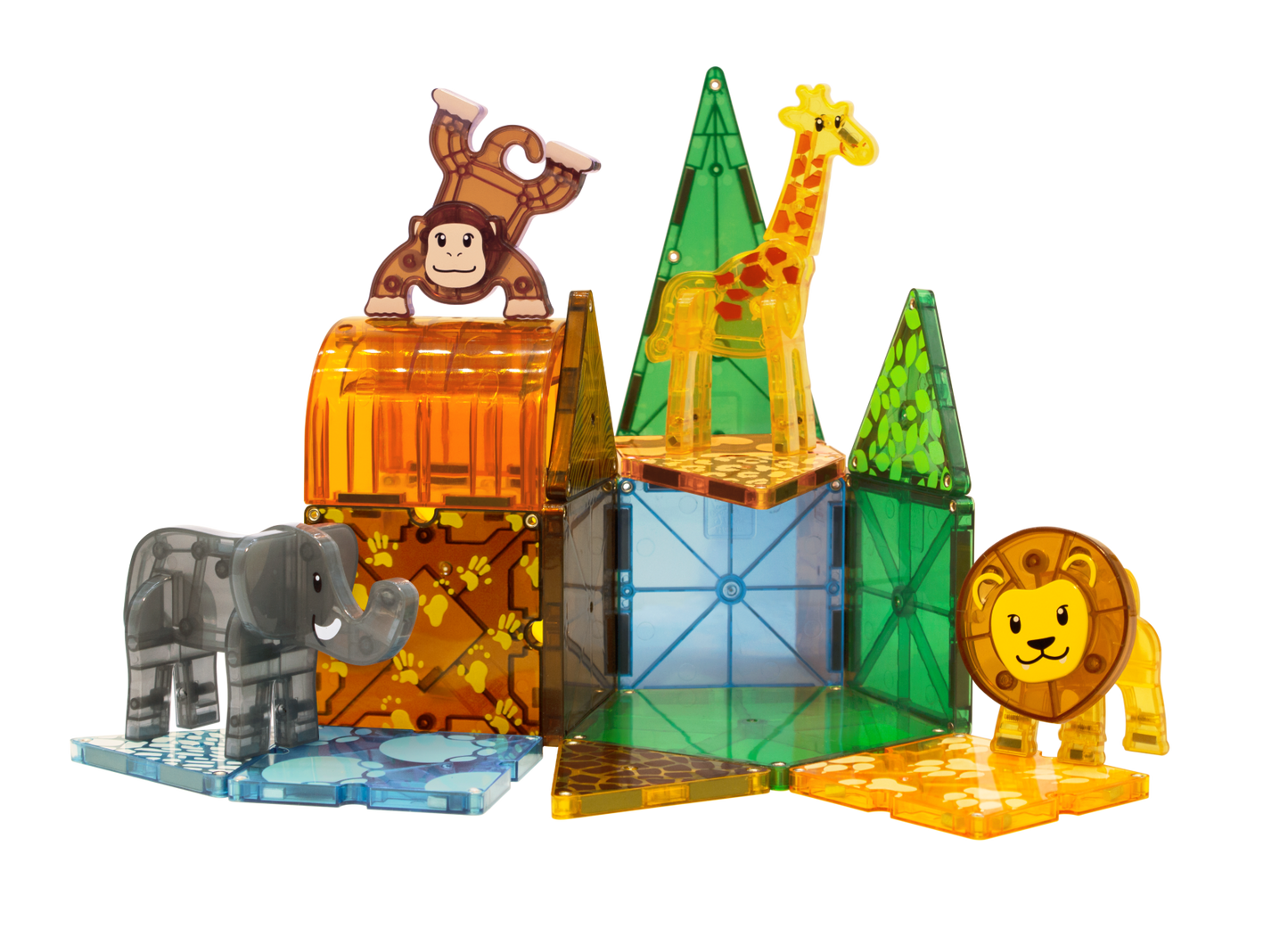 Magna-Tiles Safari Animals 25-Piece Set