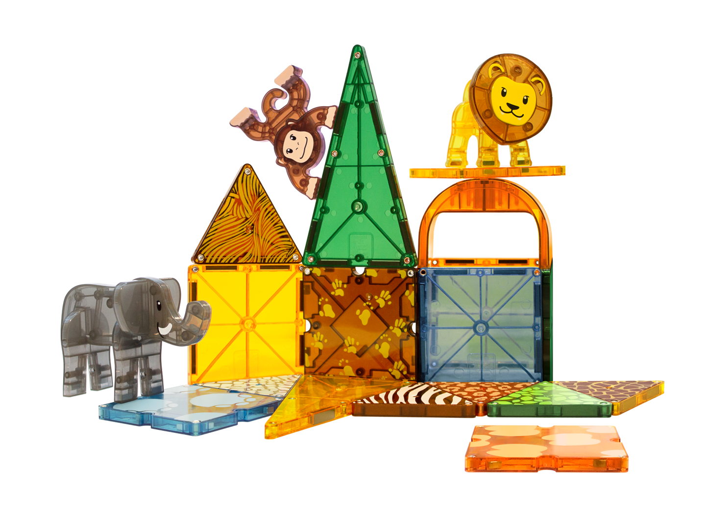 Magna-Tiles Safari Animals 25-Piece Set