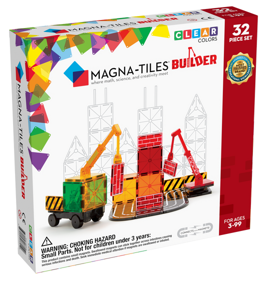 Magna-Tiles Builders 32-Piece Set
