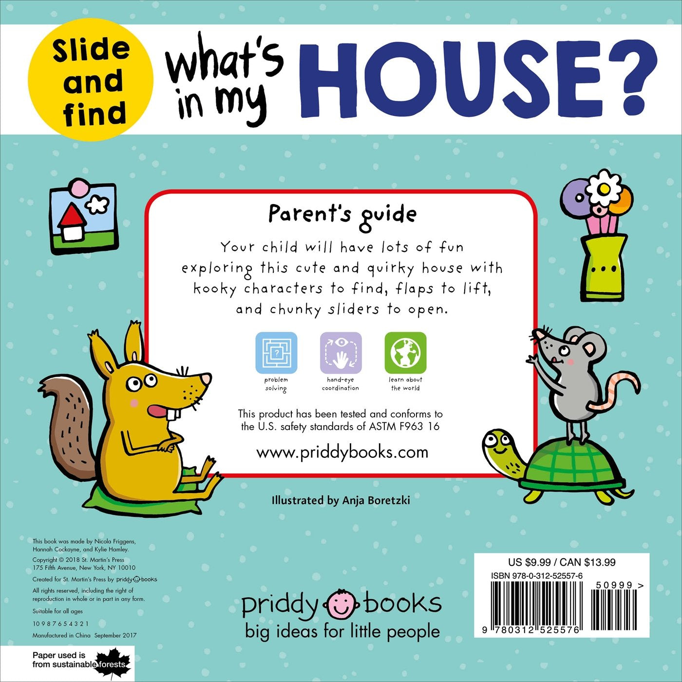 What’s in my House?:A slide and find book