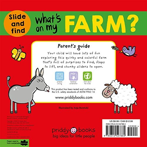 What’s on My Farm?: A Slide-and-Find book